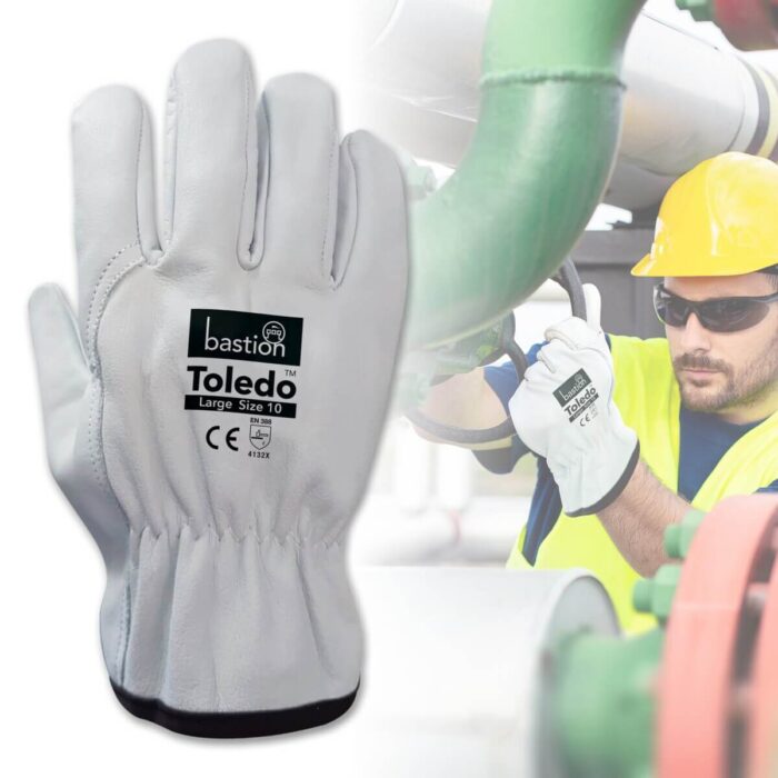 Bastion Toledo Premium Leather Riggers Gloves