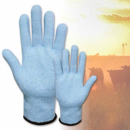 Bastion Blue Cut 5 Liner Gloves