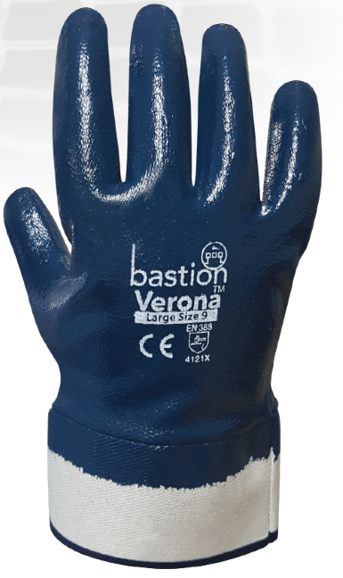 Bastion Verona Nitrile Fully Dipped Gloves