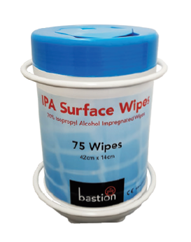 bastion wipes canister bracket with canister