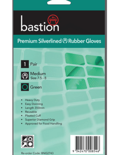 bastion premium sliverlined gloves packet