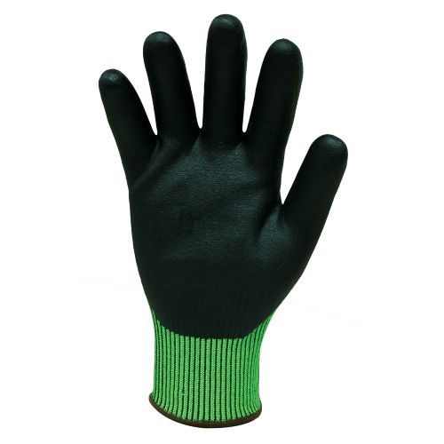 Bastion Soroca Cut 5D High Viz Gloves nitrile palm coating