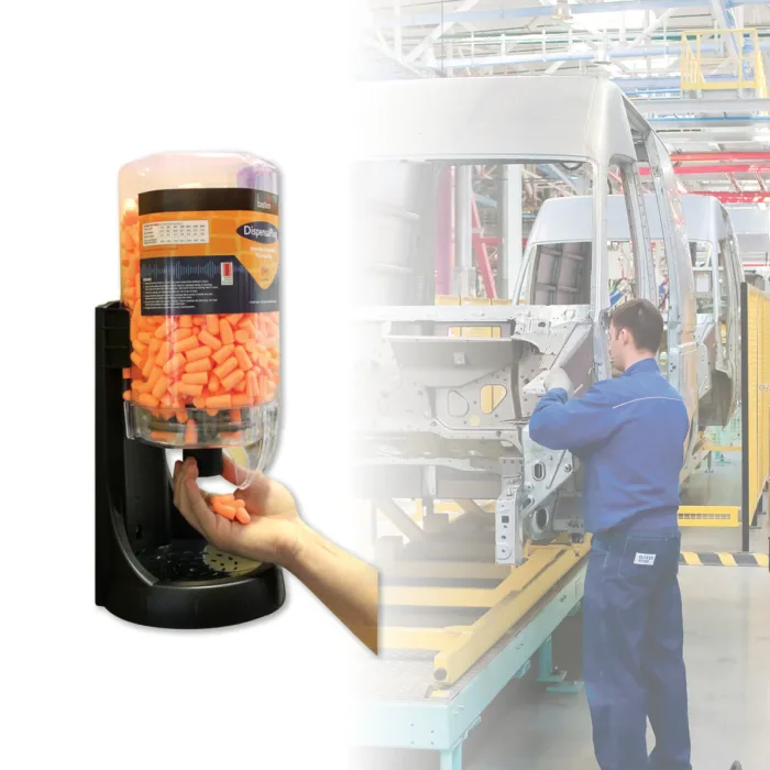 Bastion Class 5 High Vis Orange DispensaPlug Uncorded Earplugs