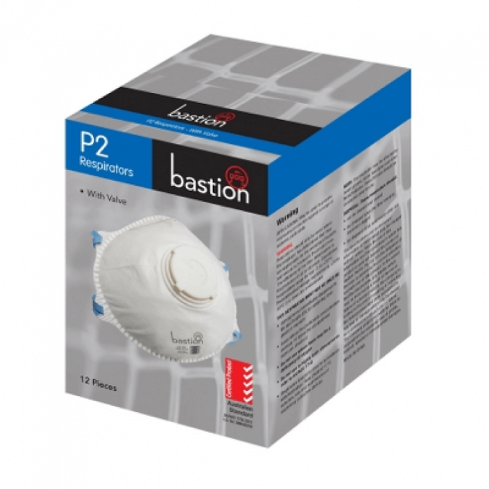 Bastion P2 Respirators with valve