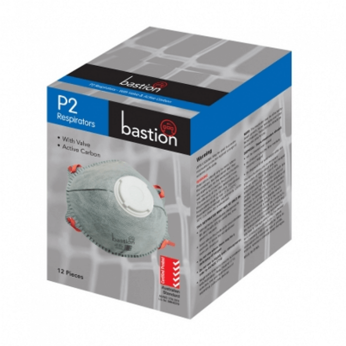 Bastion P2 Respirator - Valve & Active Carbon