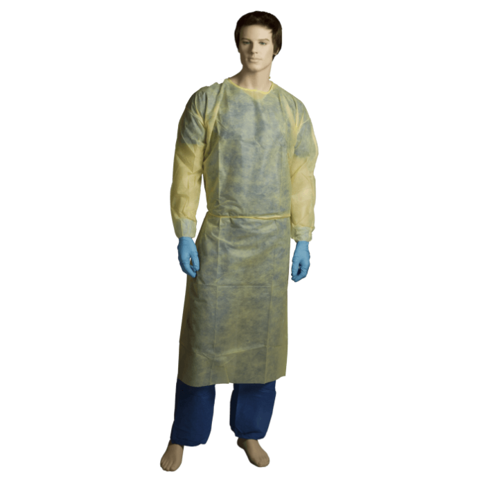 Bastion PP/PE Fluid Resistant Isolation Gown