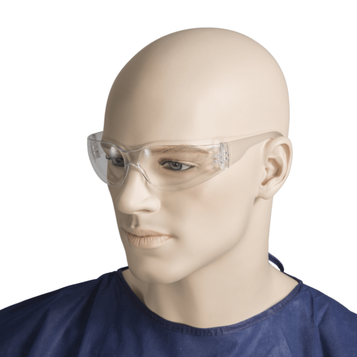Bastion clear safety glasses