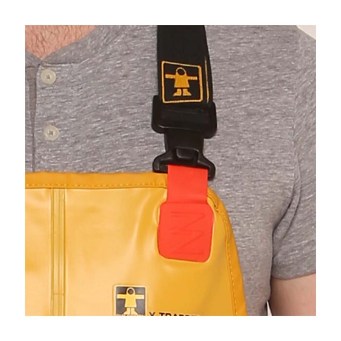 Guy Cotten X-Trapper Bib & Braces Orange Clip