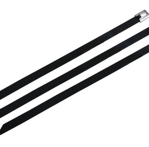 Coated Cable Ties stainless steel
