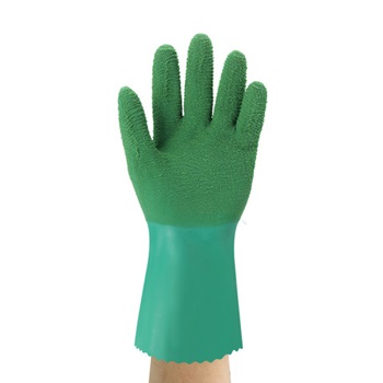 Ansell Green Gladiator Gloves - 3