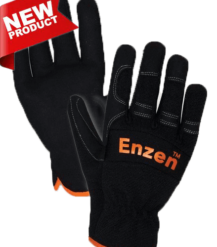 Enzen Synthetic Leather Riggers Gloves - New Product