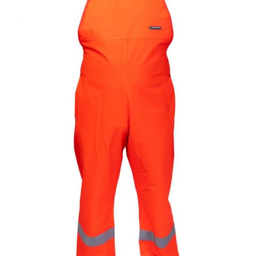 Kaiwaka Tufflex Bib Overtrousers Orange Front