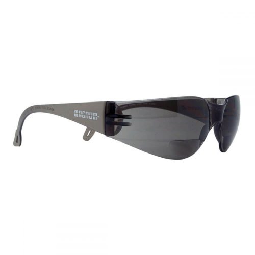 Magnum Bifocal Safety Glasses - Smoke