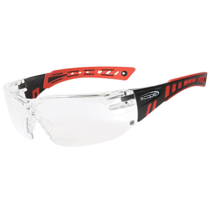 Scope Speed Clear Lens Safety Glasses - 360RC