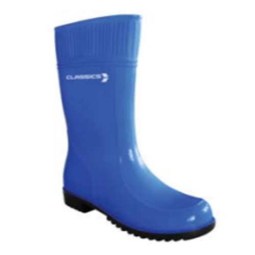 Sandford Commando Blue Non-safety Gumboot - Angled