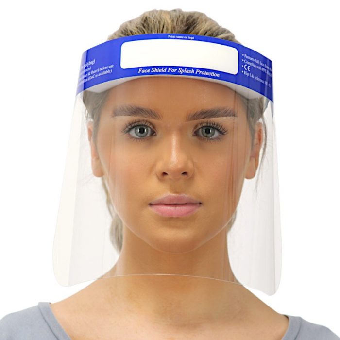 Maxisafe Disposable Face Shield - Front facing