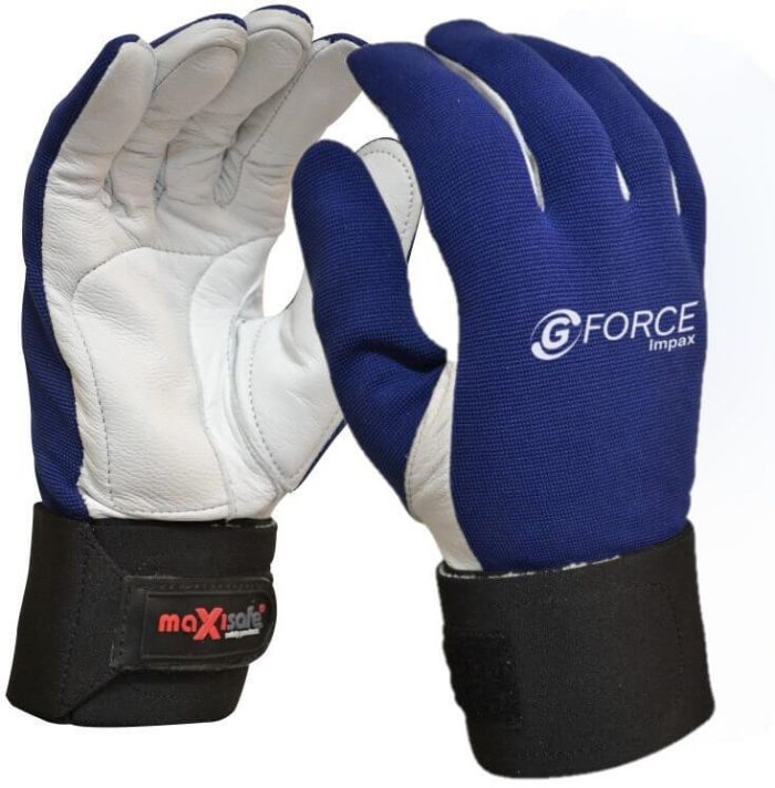 G-Force Impax Anti-Vibration Mechanics Gloves - pair