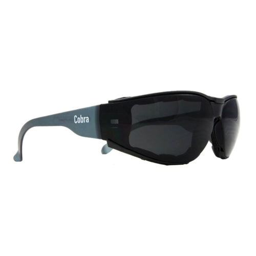 Cobra Positive Seal Safety Glasses - Smoke