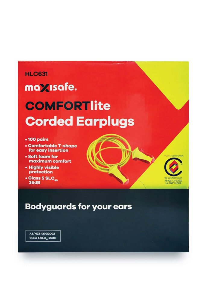 Maxisafe Comfortlite Corded Earplugs Inner