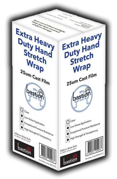 Bastion Extra Heavy Duty Stretch Wrap, 25um