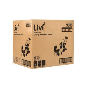 Livi 3005 Impressa 3ply Toilet Tissue - Carton