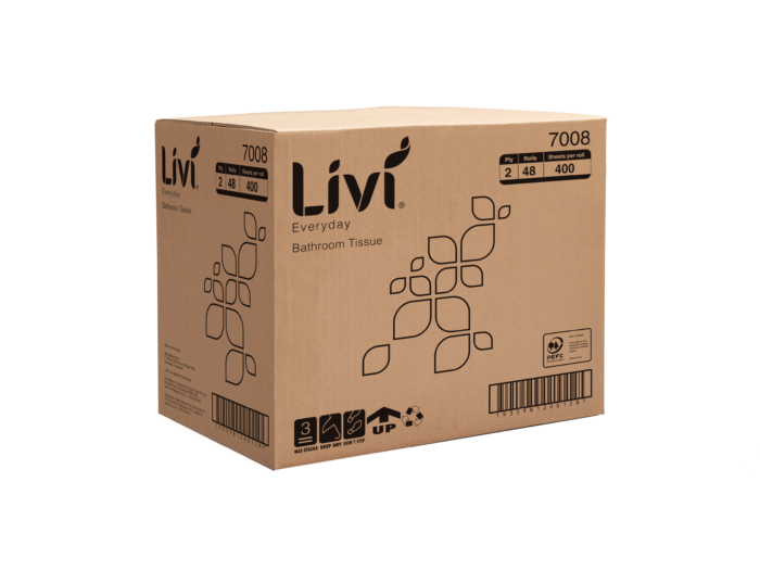 Livi Everyday 2 Ply Toilet Tissue - Box