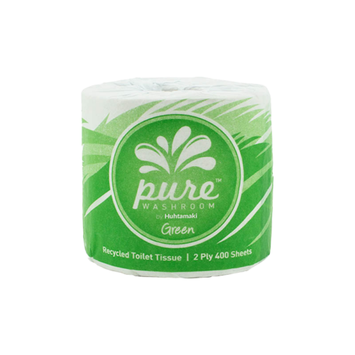 Pure Washroom Green Recycled 2 Ply Toilet Tissue Toilet Paper