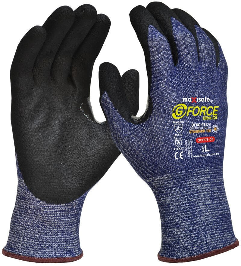 The G-Force Ultra C5 Cut D Gloves
