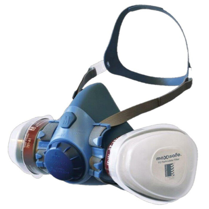 Maxiguard Silicone Half Face Chemical Respirator Kit