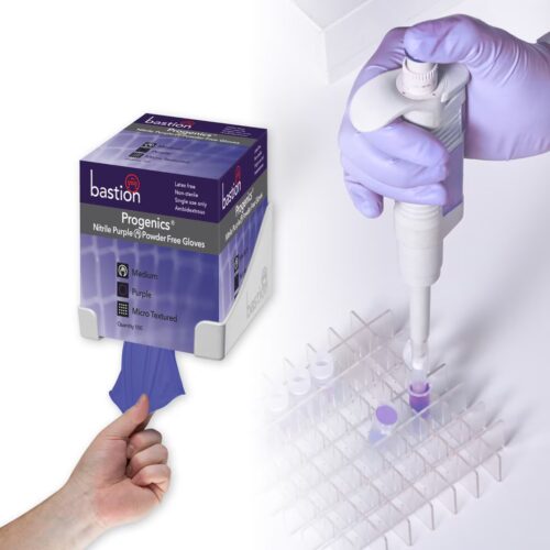 Bastion Progenics Nitrile Purple Gloves