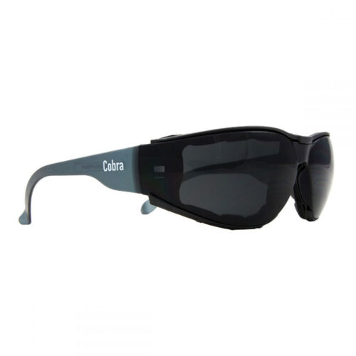 Cobra Positive Seal Gasket Safety Glasses Smoke Lens