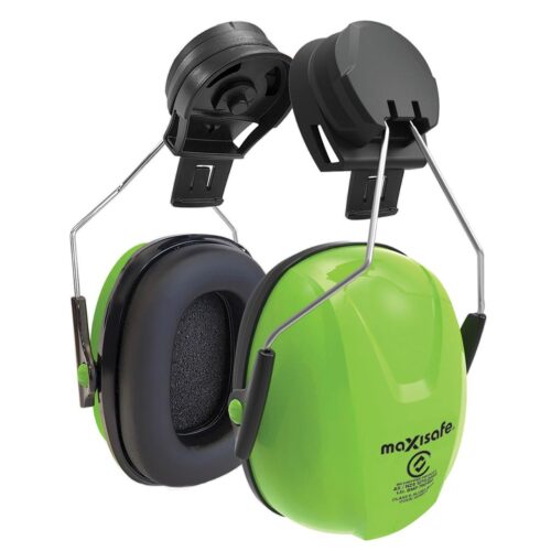 Maxisafe Helmet Mounted Earmuffs, Class 5, SLC80 26dB